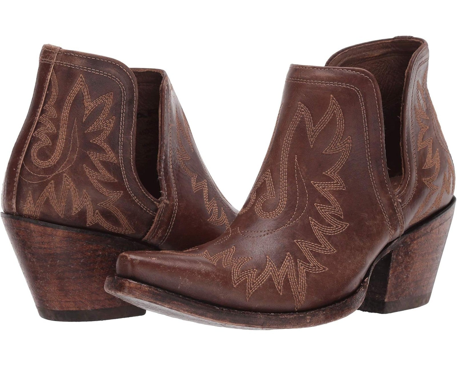 Women's Ariat Dixon Western Boots US  9 Naturally Distressed Brown