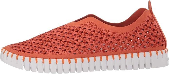 Ilse Jacobsen Women's Tulip 139 HORNBAEK Camelia Orange Slip-on Shoe - AllSportsWearUSA