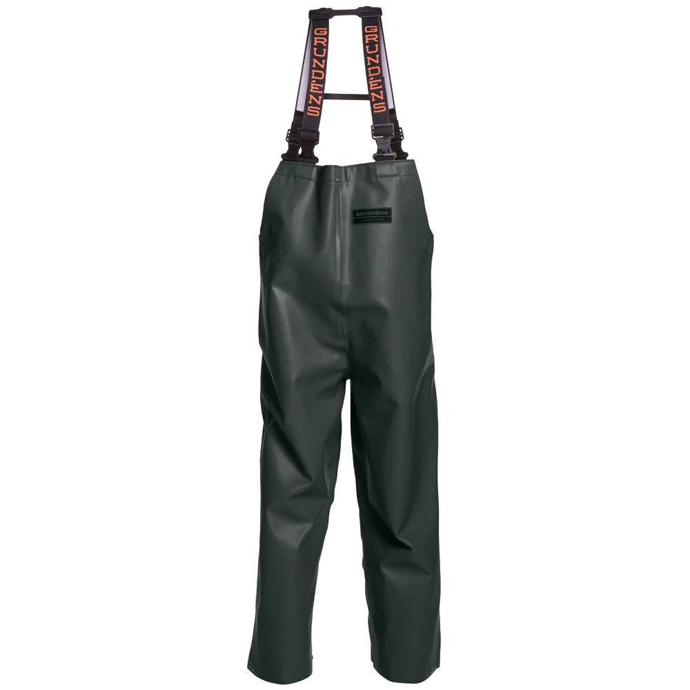 Grundens Herkules 16 Men's Waterproof Fishing Bib Pants Green 10096-300