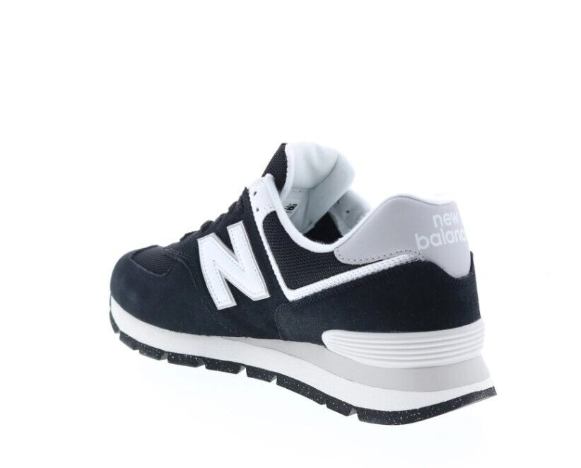 New Balance 574 ML574D2I Mens Black Suede Lace Up Sneakers size 10.5 BRAND NEW - AllSportsWearUSA