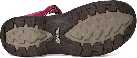 TEVA Women's Verra Hiking Sandal 1006263-CJB cherries  jubilee/ chocolate brown