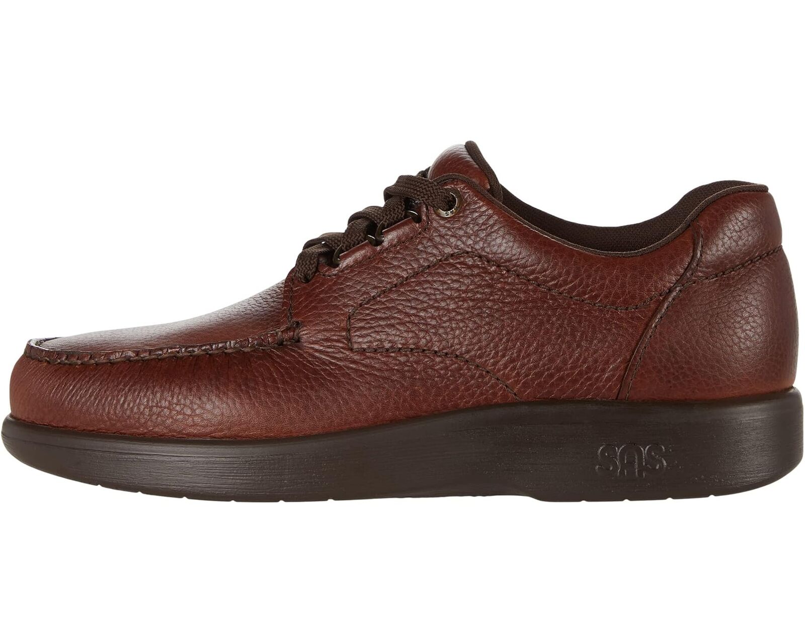 SAS Men's Shoes Bout Time Mulch Brown Lace Up