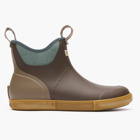 XTRATUF Men's Vintage Ankle Deck Boot XMABV-900 Brown