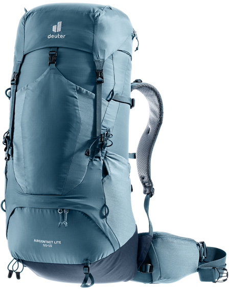 Deuter Aircontact Lite 50 + 10 Hiking Backpack 3340323-1374  atlantic-ink