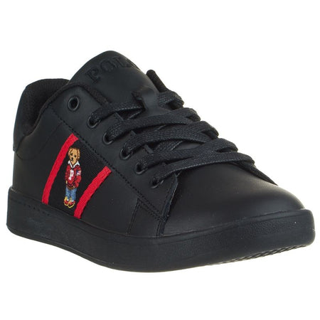 Children's Polo Ralph Lauren Quilton Bear Sneaker Big Kid Black