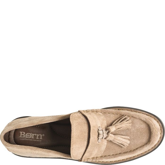 Born Capri  Women's Shoes BR0050155 Taupe Suede Tan