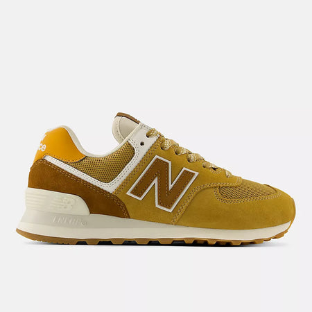 New Balance Women's 574 Shoes W5748RO Stucco with Breakfast Tea