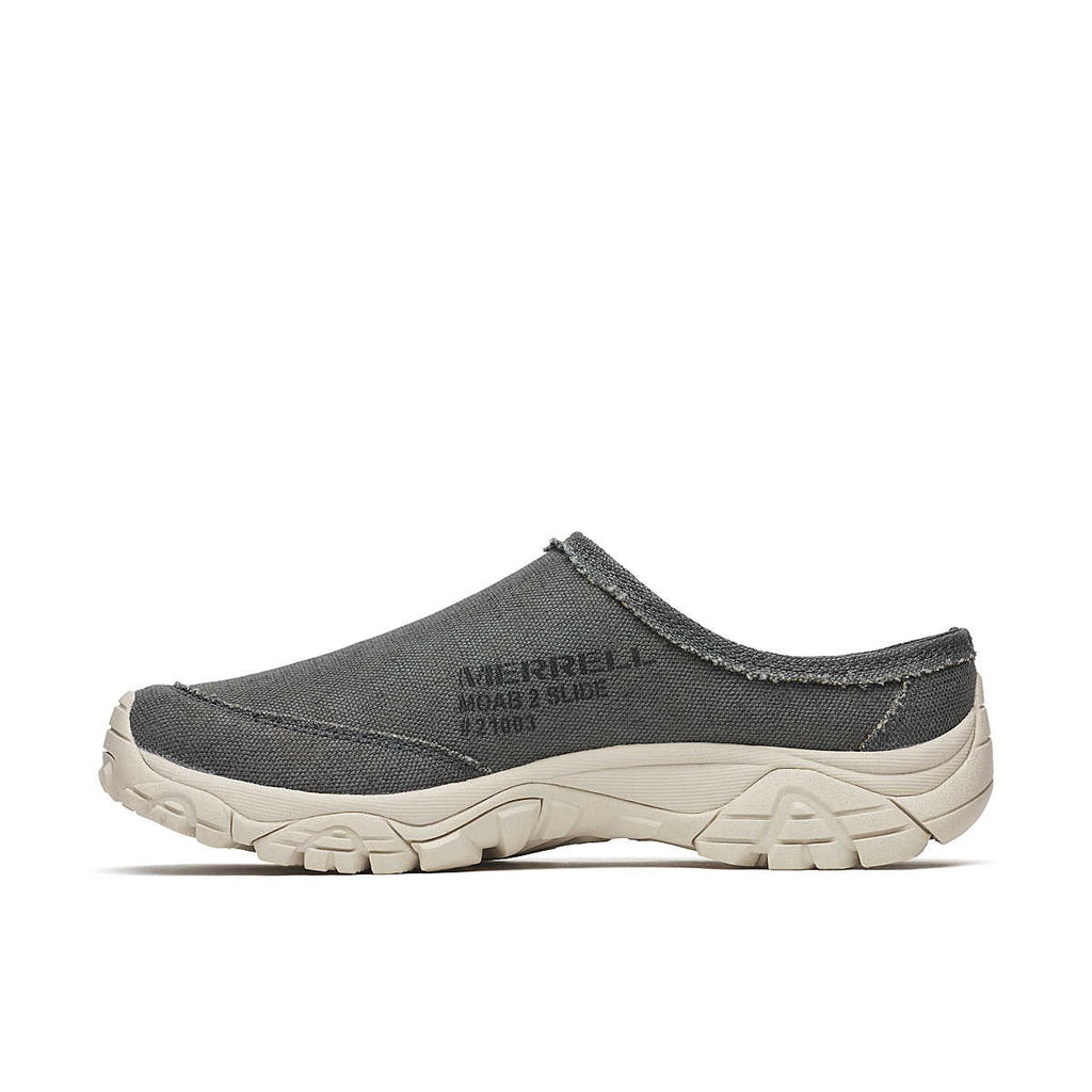 Merrell Men's Moab 2 Slide Canvas SE J007211  Alloy