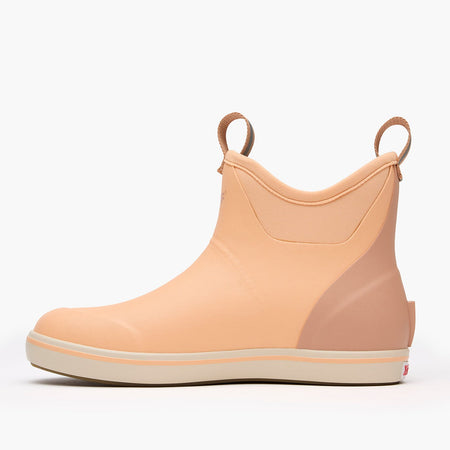 XTRATUF Women's Ankle Deck Boot XWAB-700 Peach Fuzz