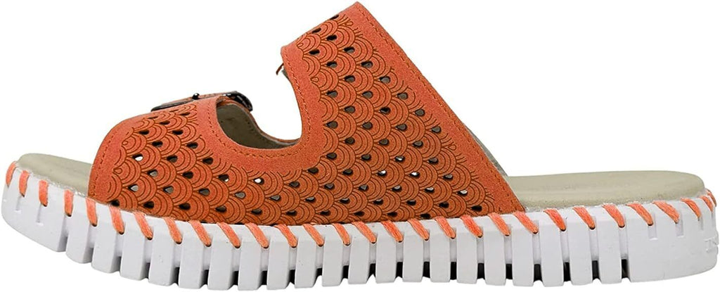 Ilse Jacobsen Womens Tulip 1176LC Mango Sorbet Loafer Brand New - AllSportsWearUSA