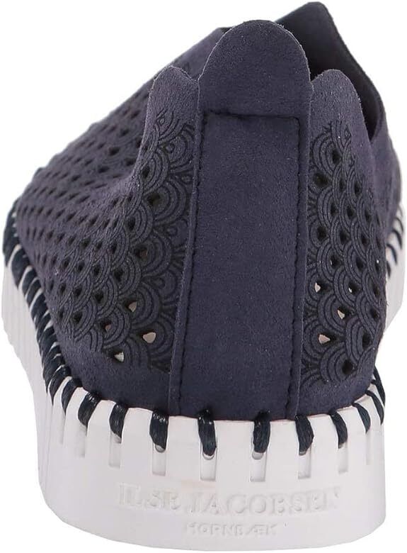 Ilse Jacobsen Womens Tulip 139 Navy TULIP139600 Slipon Shoe Brand New - AllSportsWearUSA