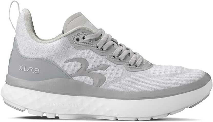 Gravity Defyer Men's XLR8 RUN TB9034MGW Gray/White Sneaker Brand New - AllSportsWearUSA