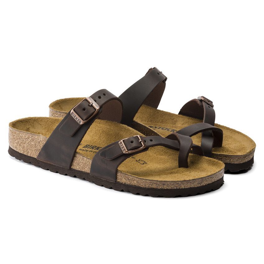 Birkenstock Mayari Oiled Leather Women's Sandals 171321 Habana Oiled