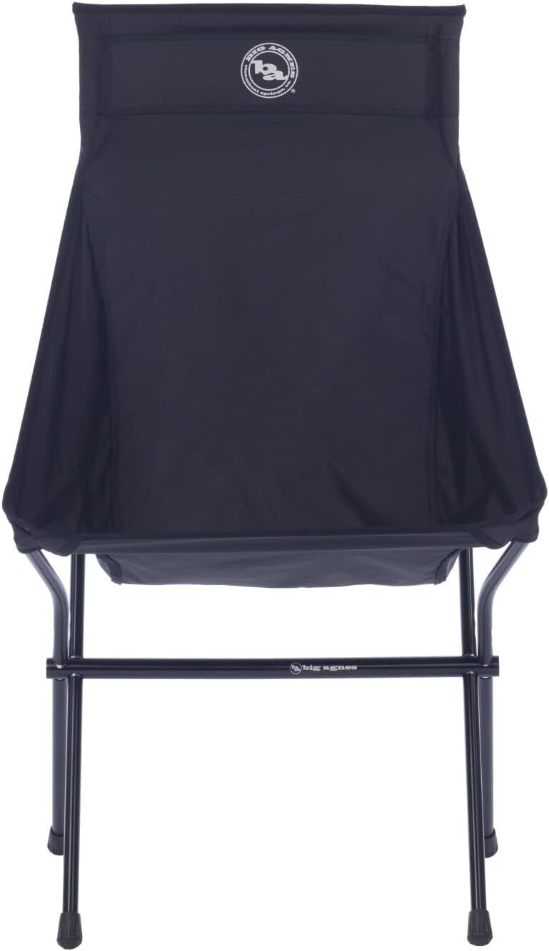 Big Agnes Big Six FBSCCB22 Black Camp Chair Brand New - AllSportsWearUSA