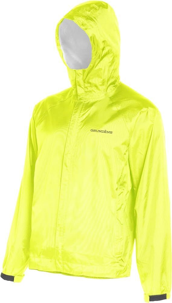 Grundens Men’s Weather Watch 10361-730 Hi Vis Yellow Sport Fishing Jacket New - AllSportsWearUSA