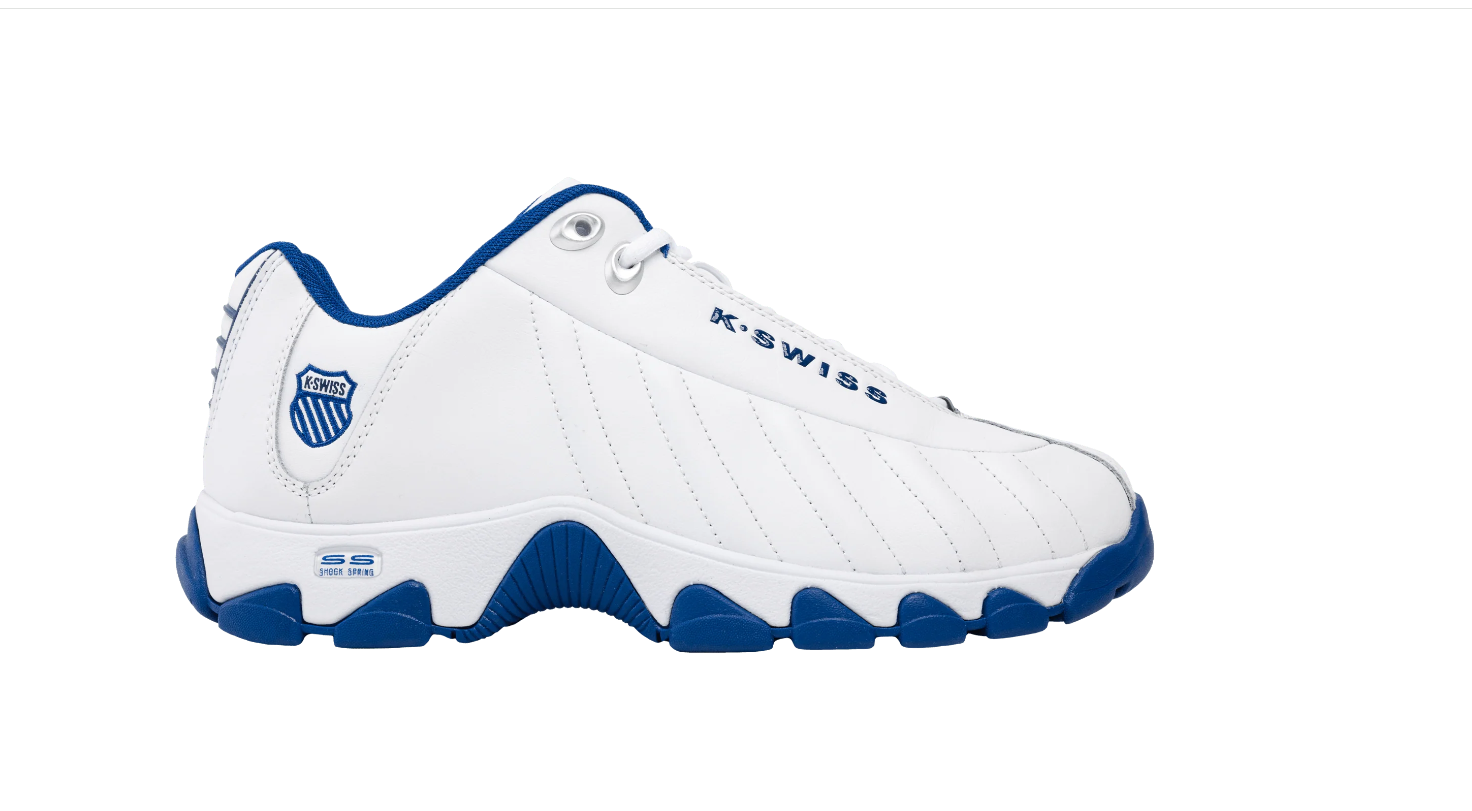 K-Swiss Men's ST329 CMF 03426-497 Sneakers  White /Classic Blue