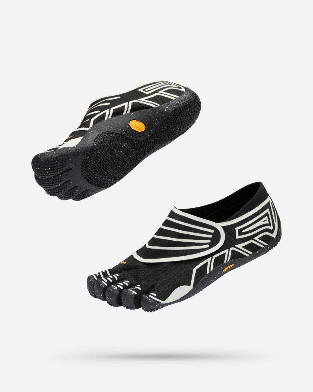 Vibram Women's Groundsplay 25W8812  Black Ivory / Black