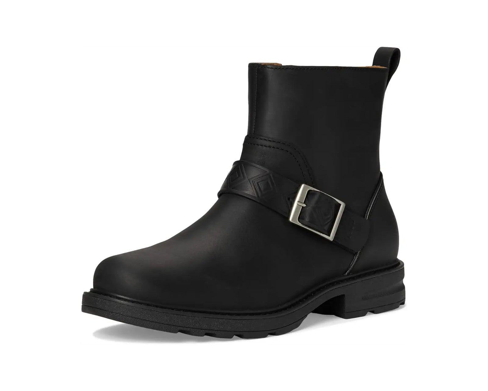 TEVA Women's Rowena Buckle Boot 1141354-BTLL Black Metallic Silver