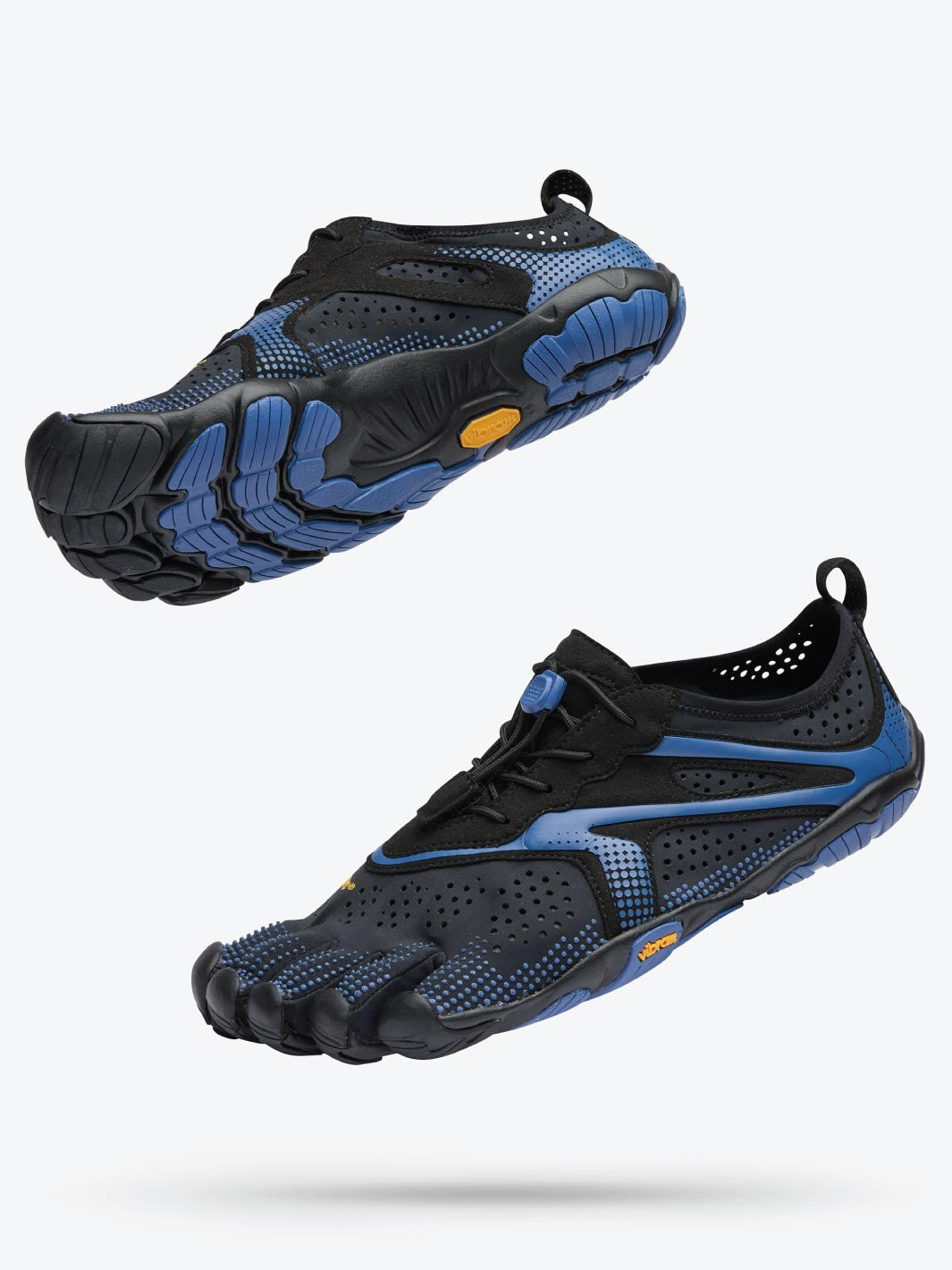 Vibram Men's V-Run 25M7004 Black / Blue