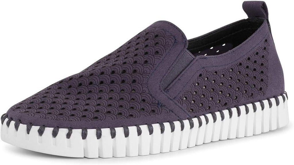 Ilse Jacobsen Womens Tulip 140 Navy TULIP140WOM-600 Slip-on Shoe Brand New - AllSportsWearUSA