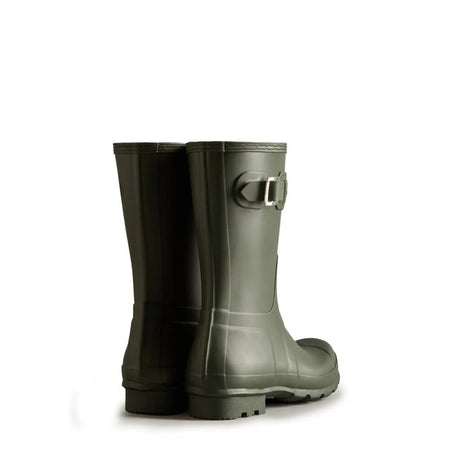 Hunter Men's Original Short Rain Boots MFS9000RMA-DOV Dark Olive