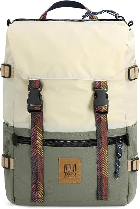 Topo Designs Rover Pack Classic Bone White / Beetle 932436131000