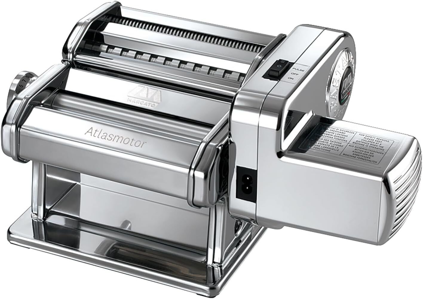 Marcato Atlas 150mm Electric Pasta Maker Set PastaDrive Motor Made in Italy - AllSportsWearUSA