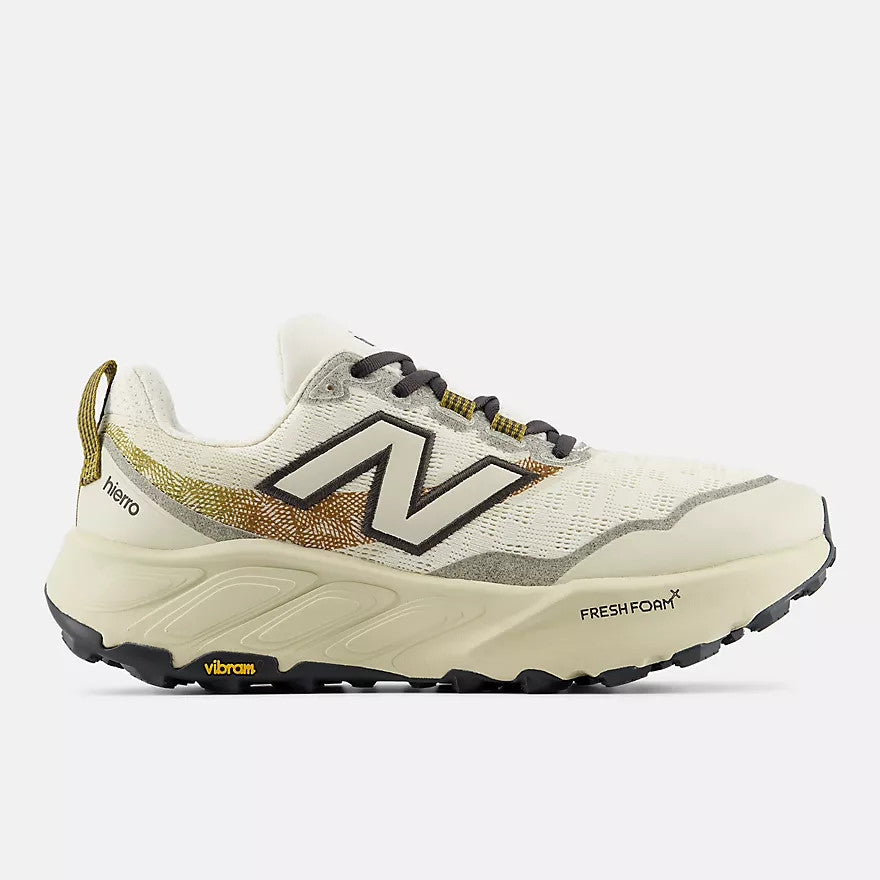 New Balance Men's  FreshFoam X Hierro V9 Shoes MHIER6Y6 Angora with Basil Oil