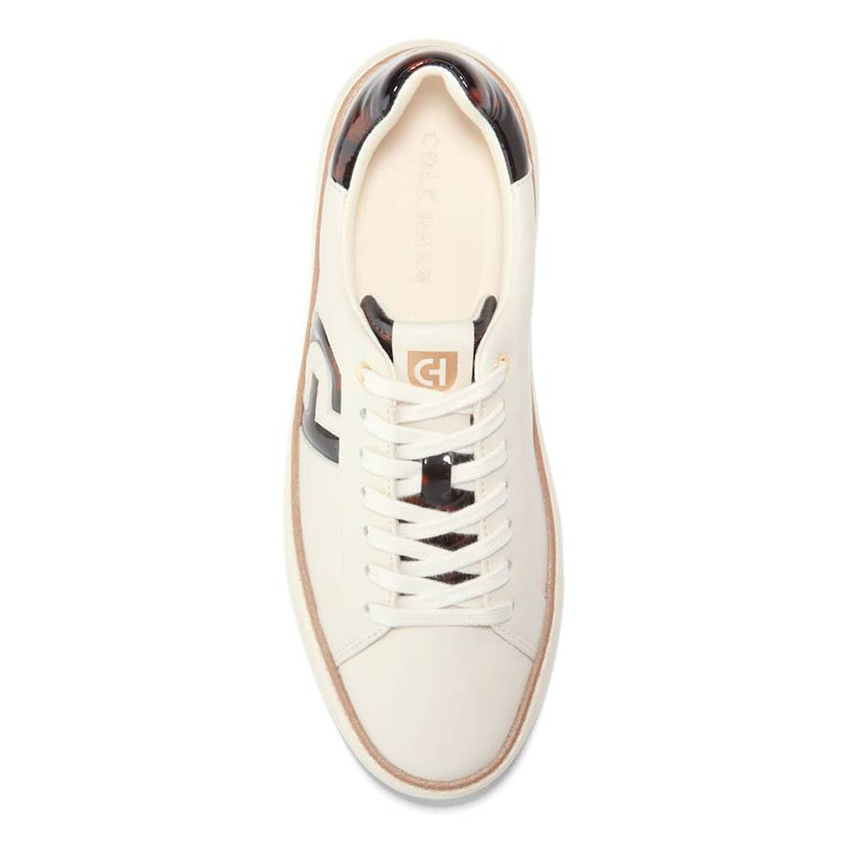 Cole Haan Women's Grandpro Topspin Sneaker Shoes W31300 Ivory Brand New