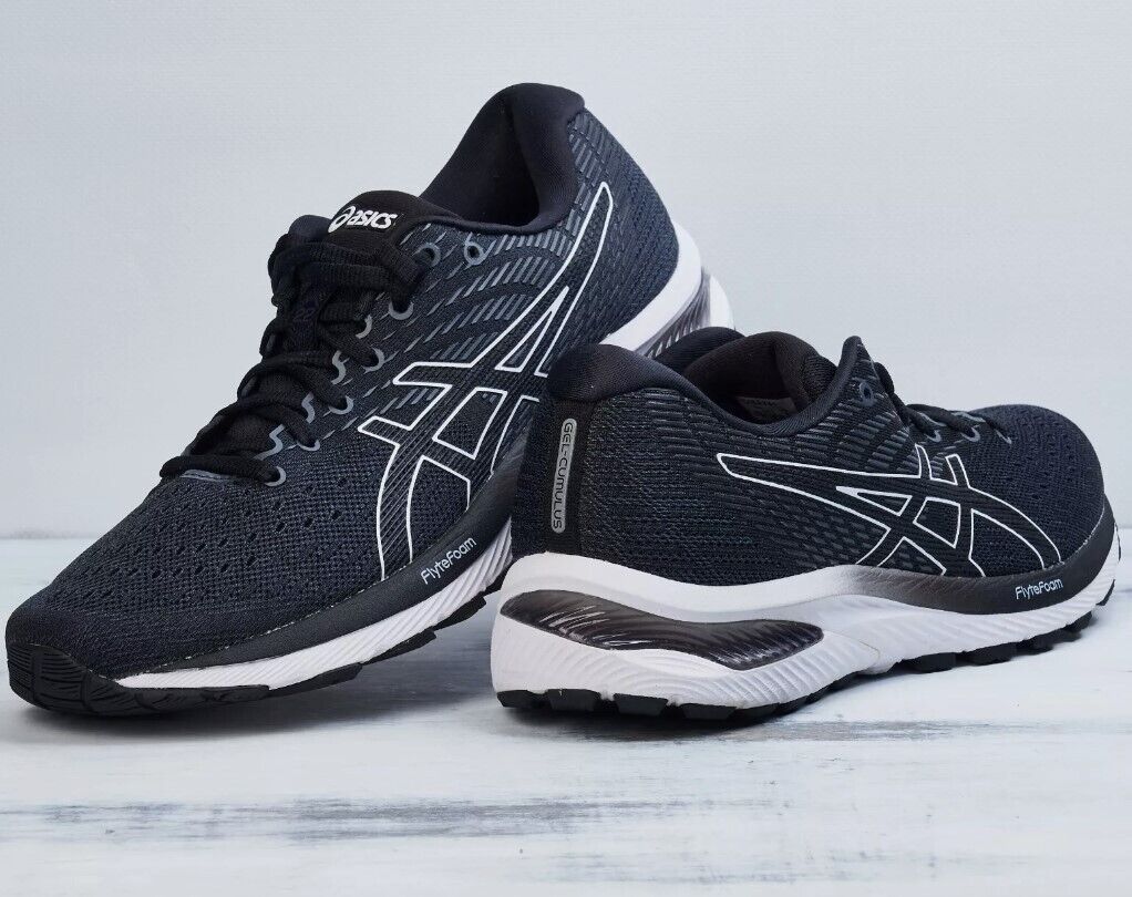 ASICS Women Running Shoes Gel-Cumulus 22 Size 9 Black Sneakers 1012A741 - AllSportsWearUSA