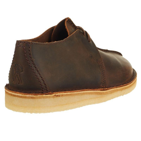 Clarks Men's Desert Trek Oxford Beeswax Brown Shoe 26178475