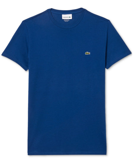Lacoste Men's Crew Neck Pima Cotton T-Shirt TH6709-HBM Blue