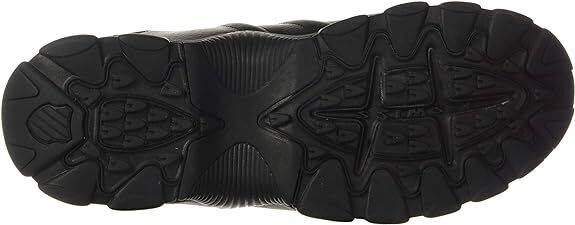 KSwiss Mens ST329 CMF Black Size 85 Extra Wide Leather Training Shoe Brand New - AllSportsWearUSA
