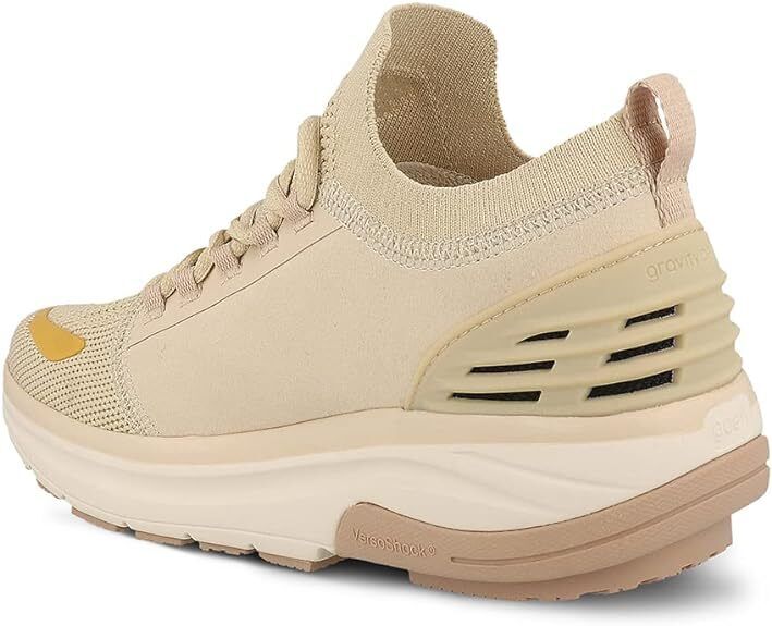Gravity Defyer Women's GDEFY MATeeM Cross-Trainer TB9036FBG-M Beige/Gold Shoes - AllSportsWearUSA