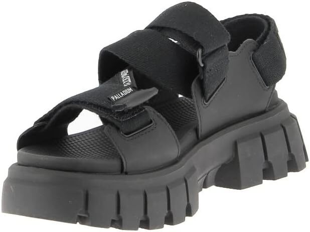 Palladium Womens Revolt 98578-008 Black Sandal Brand New - AllSportsWearUSA