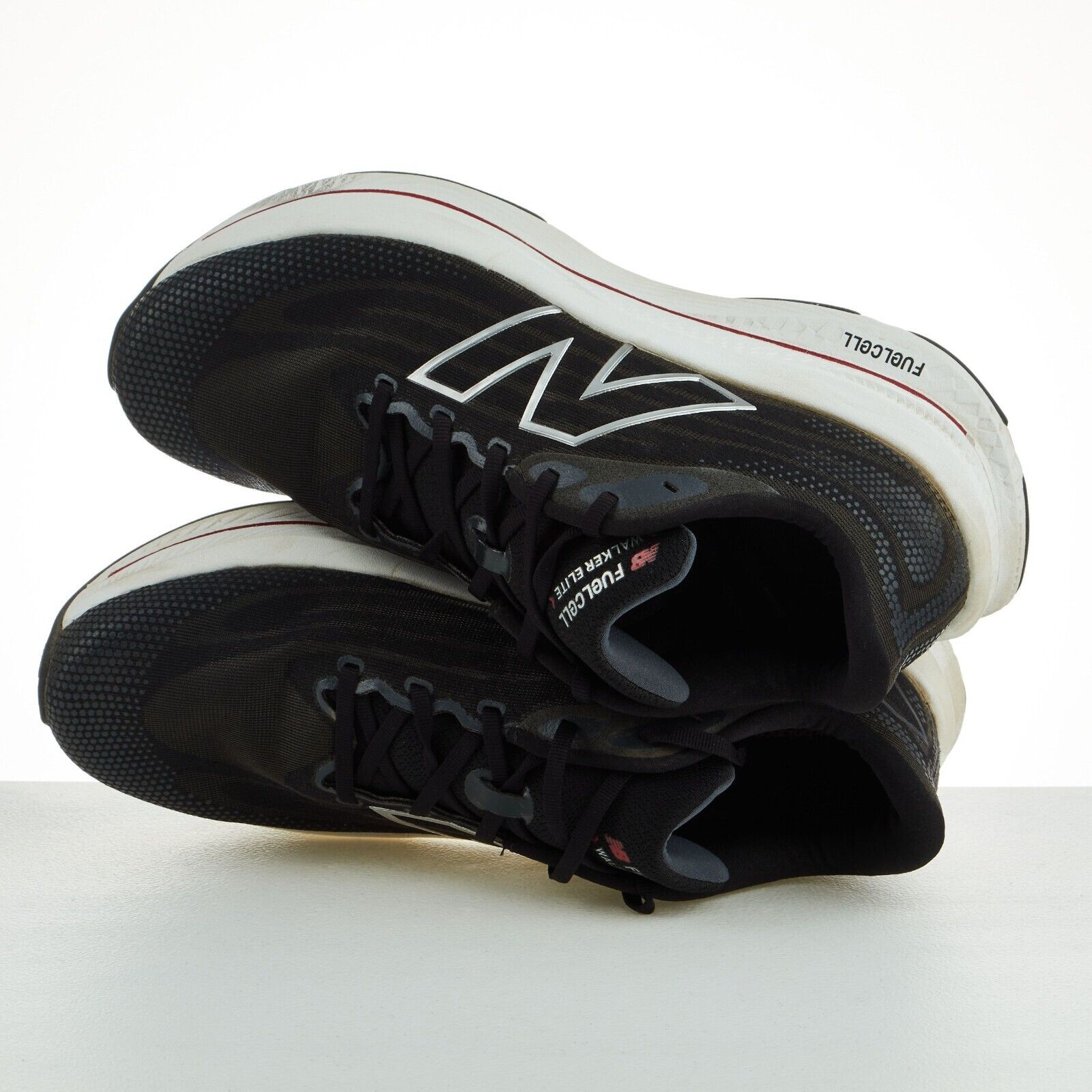 New Balance Men's FuelCell Walker Elite - Black/Red/Grey (Size 10.5) - AllSportsWearUSA