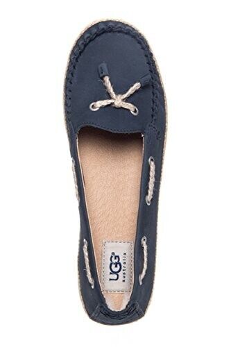 UGG Women's Chivon Navy Nubuck Loafer 1004111-NAVY rand New - AllSportsWearUSA