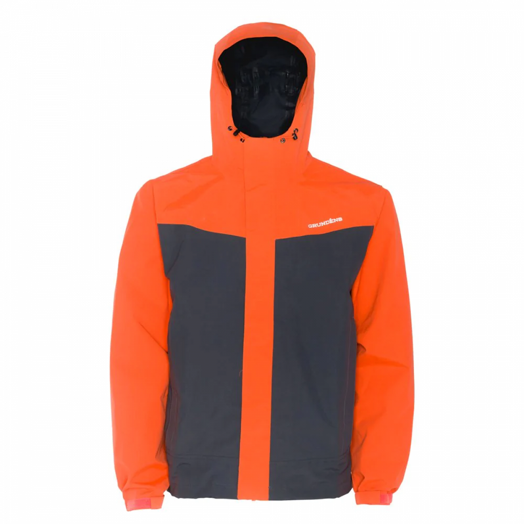 Grundens Full Share Jacket - Orange/Grey 10329-802-ORNG/GRY BRAND NEW - AllSportsWearUSA