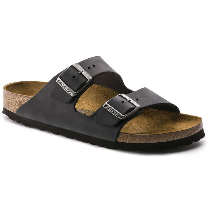 Birkenstock Men's 552111 Arizona Oiled Leather Black