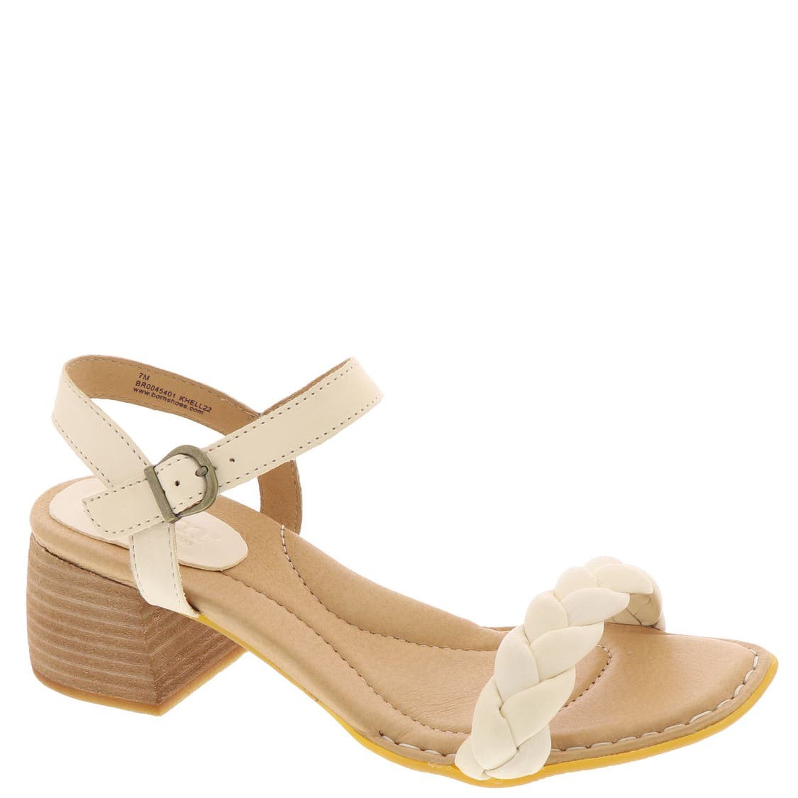 Born Women's  Simone Sandals BR0045401 White Butter