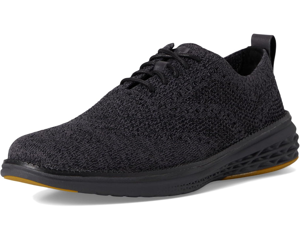 Cole Haan Men's Grand Hurrion Stitchlite Wingtip Oxfords C40691 Black Periscope
