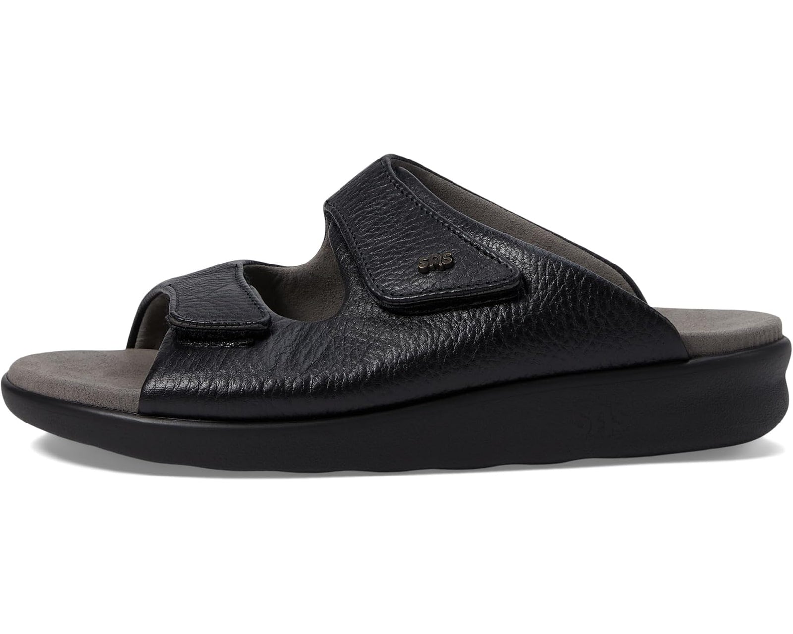 SAS Women's  Cozy Adjustable Comfort Slide Sandal Black