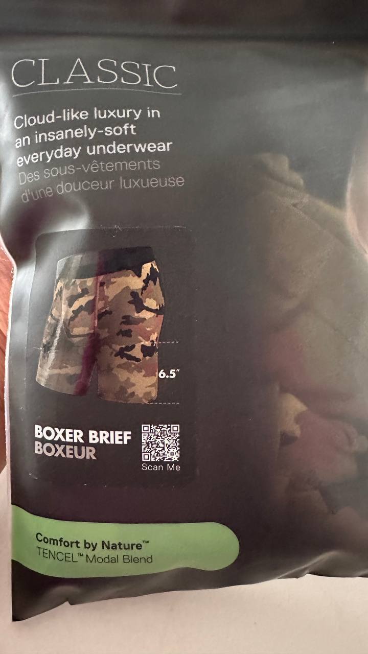 BN3TH Men's Classic Boxer Brief-Prints Collection M111059-317 Camo Green New - AllSportsWearUSA