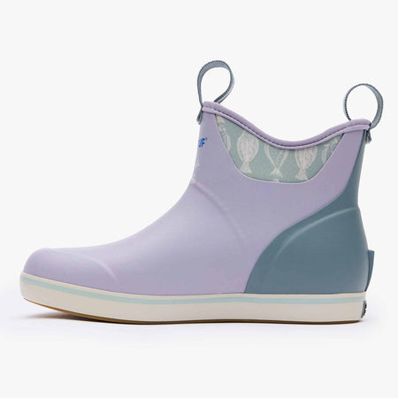 XTRATUF Women's Salmon Sisters Ankle Deck Boot XWAB-503 Lavender
