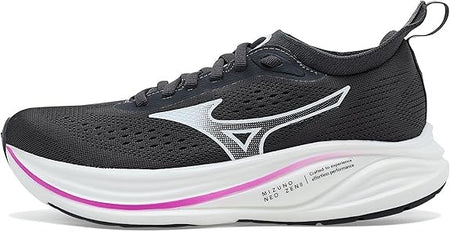 Mizuno Women's Neo Zen 2 Sneaker 411560-BS00 Black Sand/White