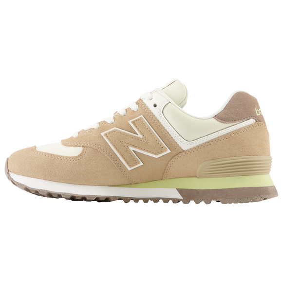 New Balance Mens 574 U574SBWD Bone with White Shoes Brand New - AllSportsWearUSA