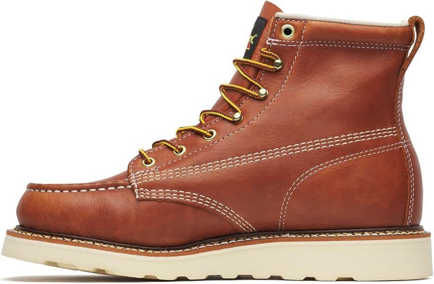 Thorogood American Heritage 6” Moc Toe Men's Work Boots 814-4200 Tobacco New - AllSportsWearUSA