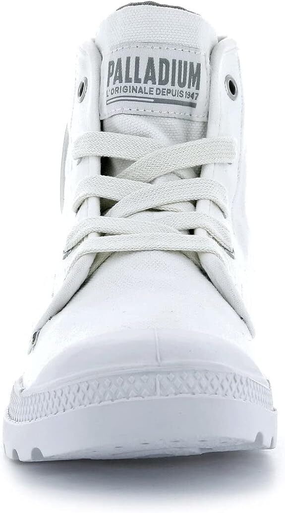 Palladium Women's Pampa 92352-116-M Star White Size 6.5 Hi Boot Brand New - AllSportsWearUSA