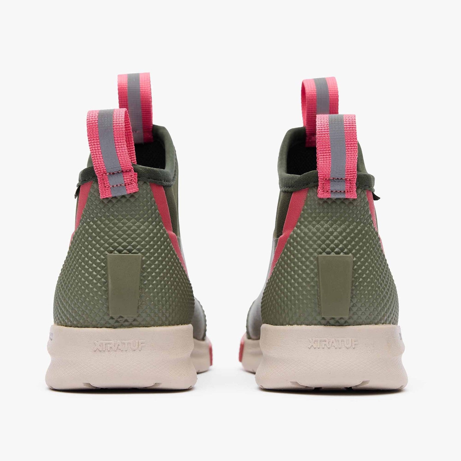 XTRATUF Women's Ankle Deck Boot Sport ADSW-302 Olive