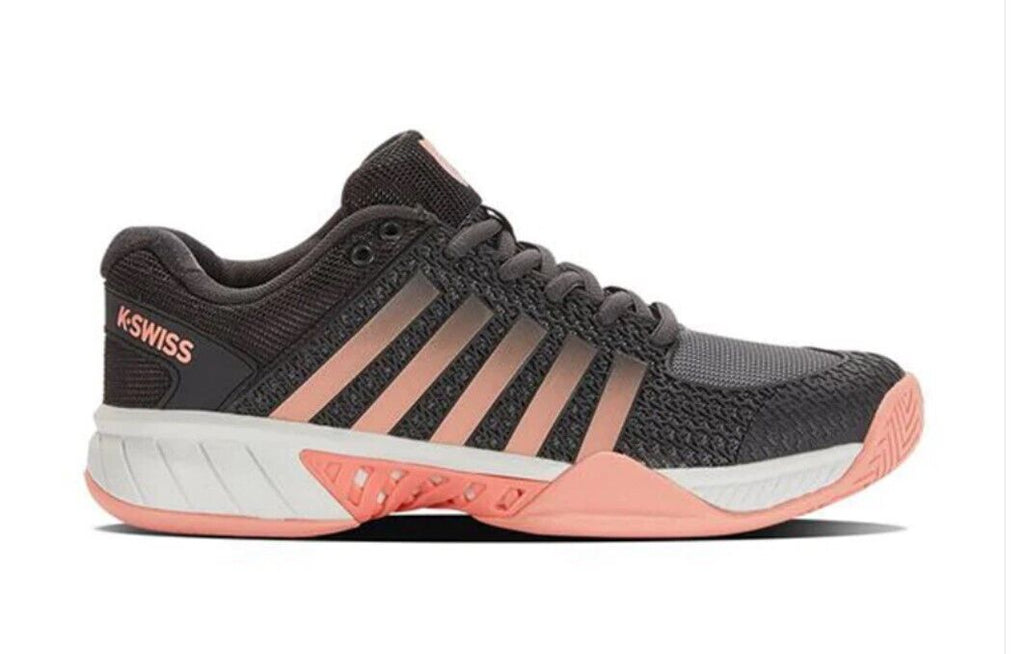 K-Swiss Womens Light Pickleball Shoes Training Black/ Pink Size 8 96563-036- NEW - AllSportsWearUSA